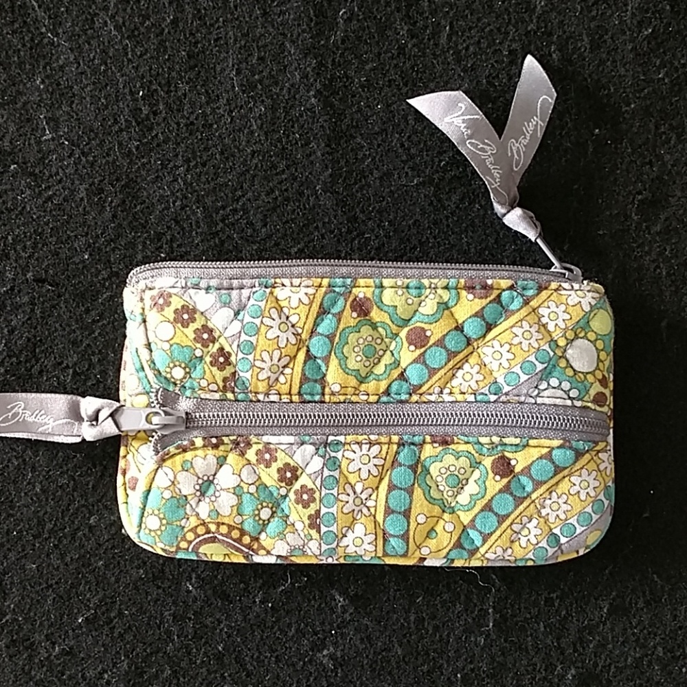 Vera Bradley mini wallet/key fob